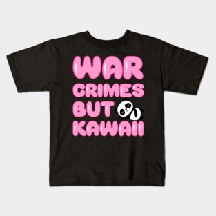 Kawaii War Crimes Panda Kids T-Shirt